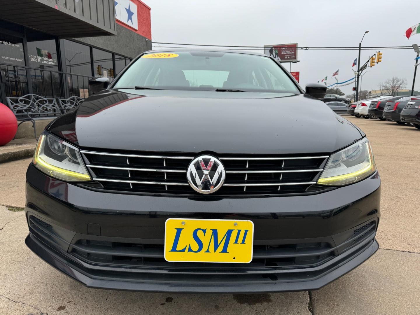 2018 BLACK VOLKSWAGEN JETTA 1.4T S (3VW2B7AJ4JM) , located at 5900 E. Lancaster Ave., Fort Worth, TX, 76112, (817) 457-5456, 0.000000, 0.000000 - This is a 2018 VOLKSWAGEN JETTA 4 DR SEDAN that is in excellent condition. The interior is clean with no rips or tears or stains. All power windows, door locks and seats. Ice cold AC for those hot Texas summer days. It is equipped with a CD player, AM/FM radio, AUX port, Bluetooth connectivity and S - Photo#1